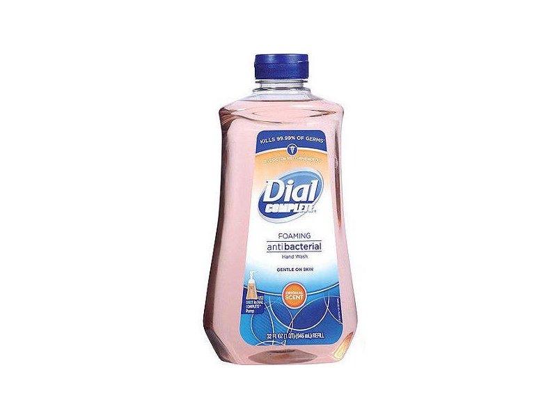Dial Complete Antibacterial Foaming Hand Wash, Original Scent 32 fl oz (946 ml)