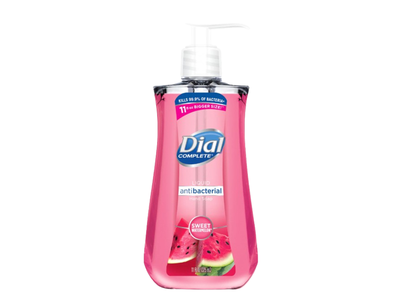 Dial Complete Liquid Antibacterial Hand Soap, Sweet Watermelon, 11 fl oz/325 mL