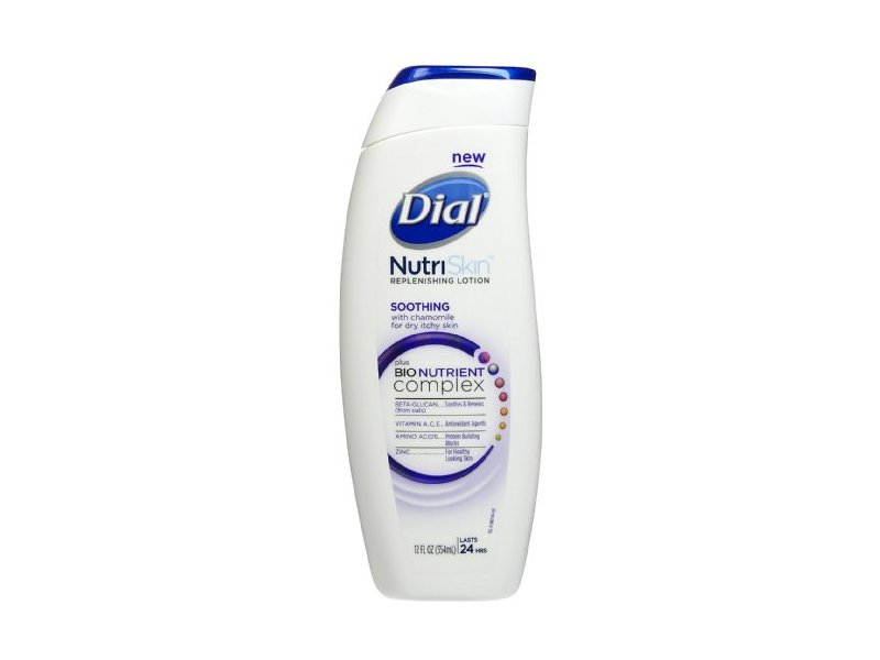 Dial Nutri Skin Replenishing Lotion, Chamomile, 12 fl oz/354 mL
