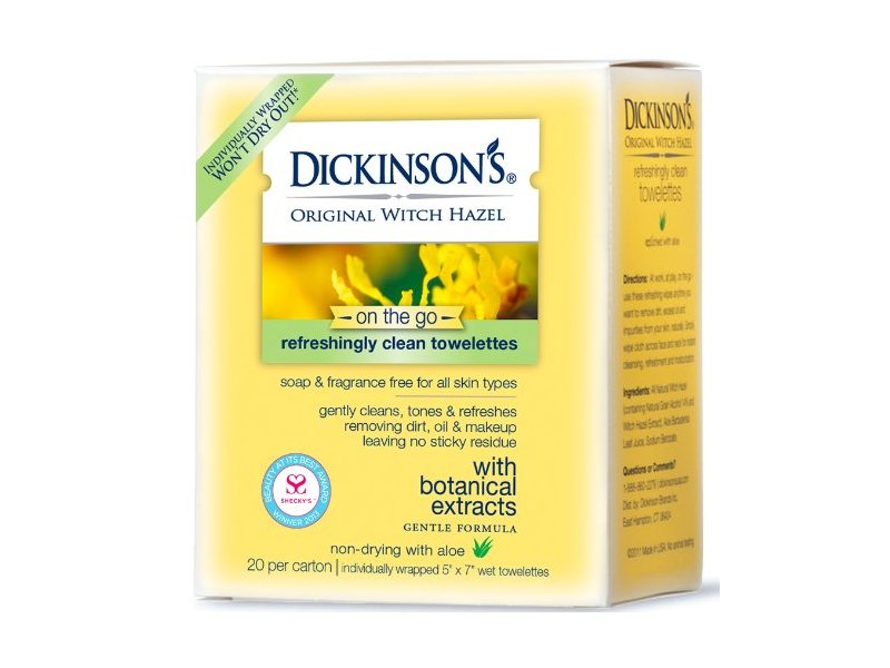 Dickinson's Original Witch Hazel Oil Controlling Towelettes