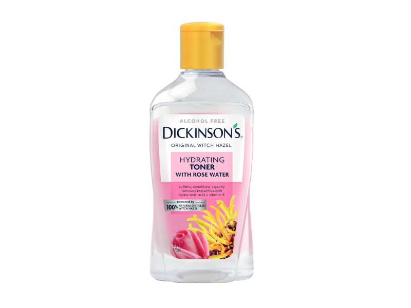 Dickinson's Witch Hazel Rose Water Hydrating Toner, 16 fl oz/473 mL