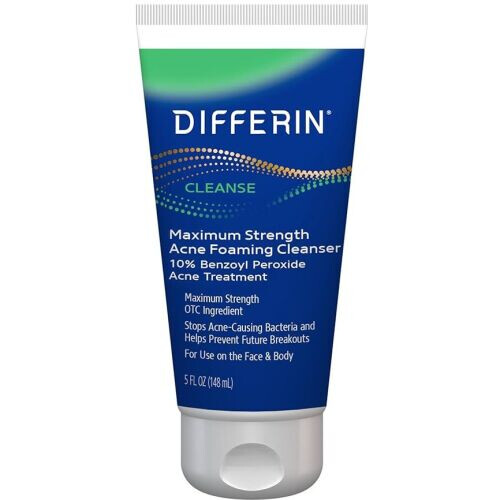 Maximum Strength Acne Foaming Cleanser 10% Benzoyl Peroxide