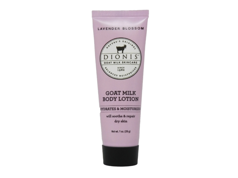 Dionis Goat Milk Body Lotion, Lavender Blossom, 1 oz/28 g