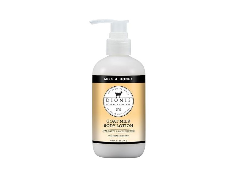 Dionis Goat Milk Body Lotion, Milk & Honey, 8.5 fl oz/250 mL