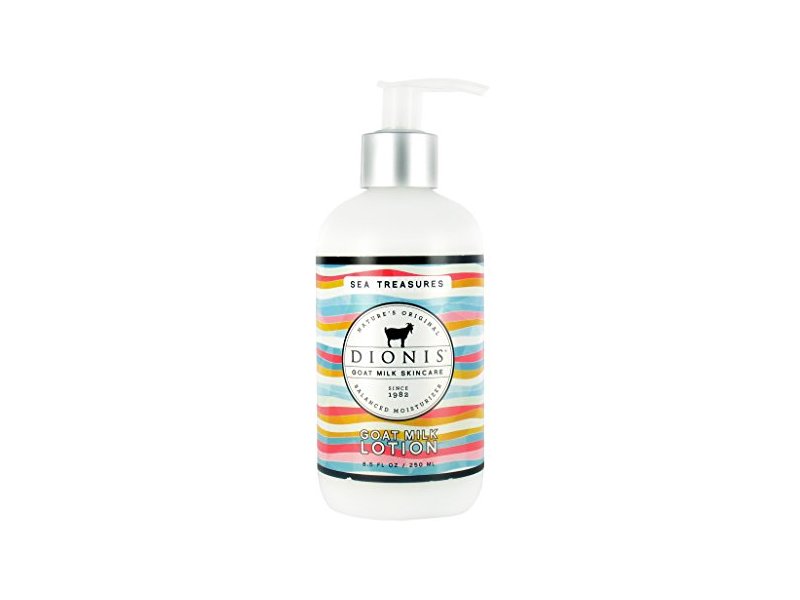 Dionis Goat Milk Body Lotion, Sea Treasures, 8.5 oz/240 g
