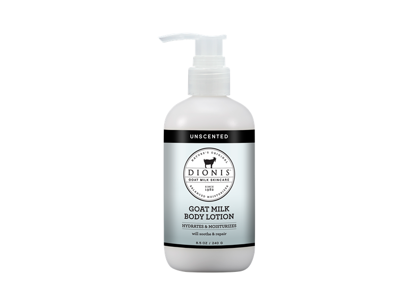 Dionis Goat Milk Body Lotion, Unscented , 8.5 fl oz/250 mL