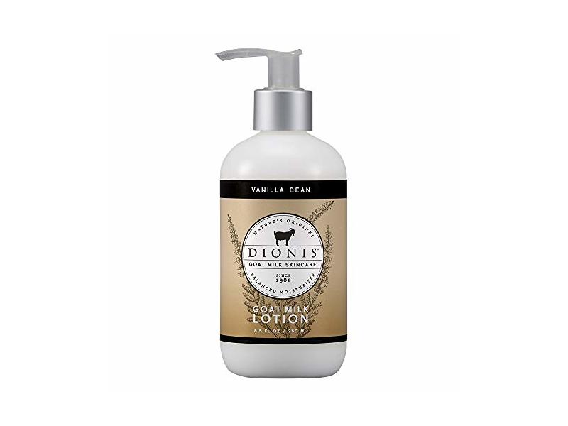 Dionis Goat Milk Body Lotion, Vanilla Bean, 8.5 oz/ 240 g