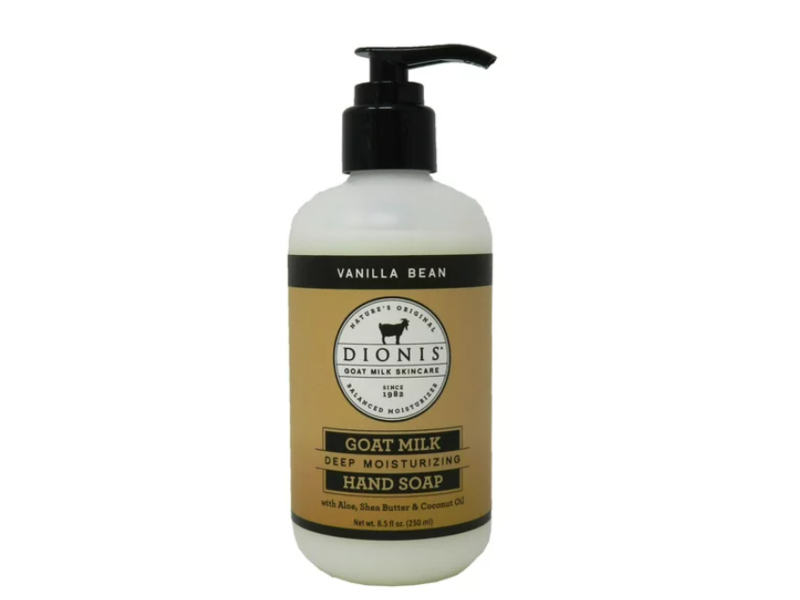 Dionis Goat Milk Deep Moisturizing Hand Soap, Aloe + Shea Butter & Coconut Oil, 8.5 fl oz/250 mL