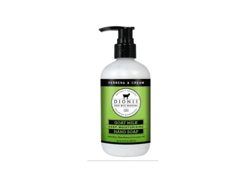 Dionis Goat Milk Deep Moisturizing Hand Soap, Aloe, Shea Butter & Coconut Oil, 8.5 fl oz/250 mL