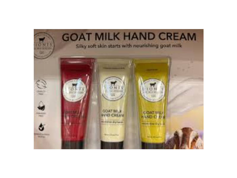 Dionis Goat Milk Hand Cream, 5.5 oz/71 g, Pack Of 3