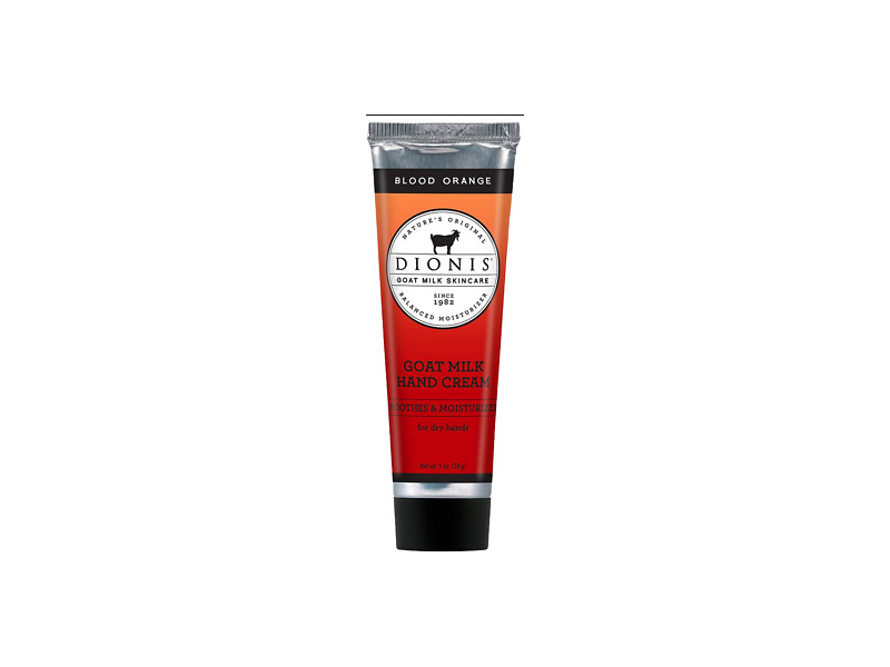 Dionis Goat Milk Hand Cream, Blood Orange, 1 oz/28 g