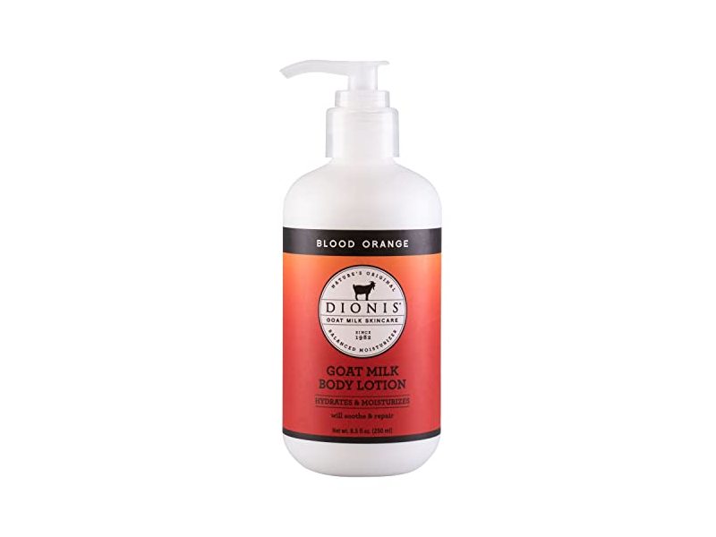 Dionis Goat Milk Skincare Body Lotion, Blood Orange Scented, 8.5 fl oz/250 mL