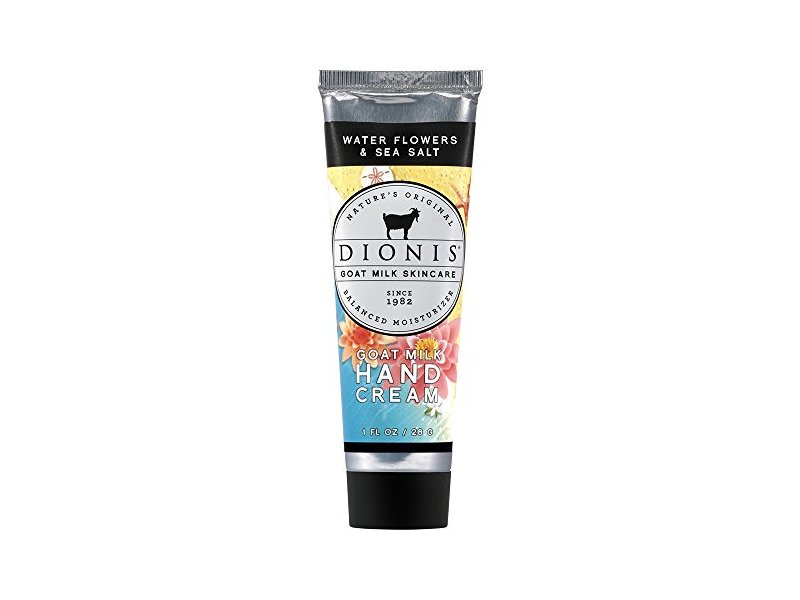 Dionis Goat Milk Skincare Hand Cream, Water Flowers & Sea Salt