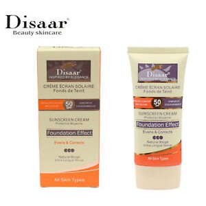 Sunblock Sunscreen Cream Protection SPF 50+ Natural Moisturize