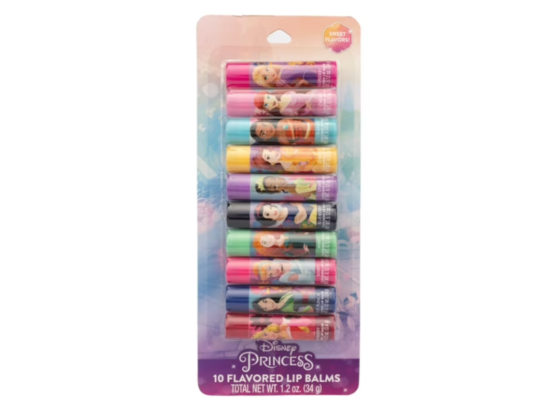 Disney Princess Lip Balm Set, 1.2 oz/34 g, Pack Of 10