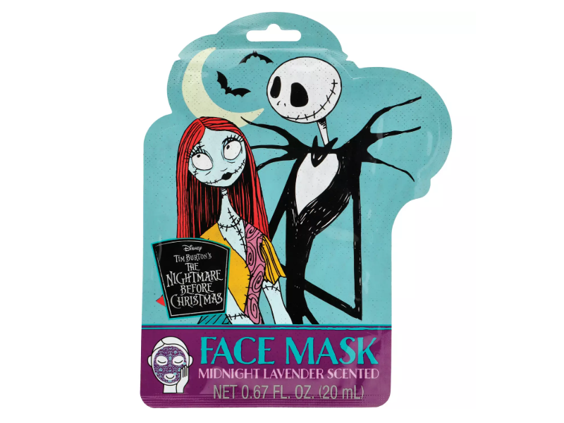 Disney The Nightmare Before Christmas Face Mask, Midnight Lavender Scented, 0.67 fl oz/20 mL