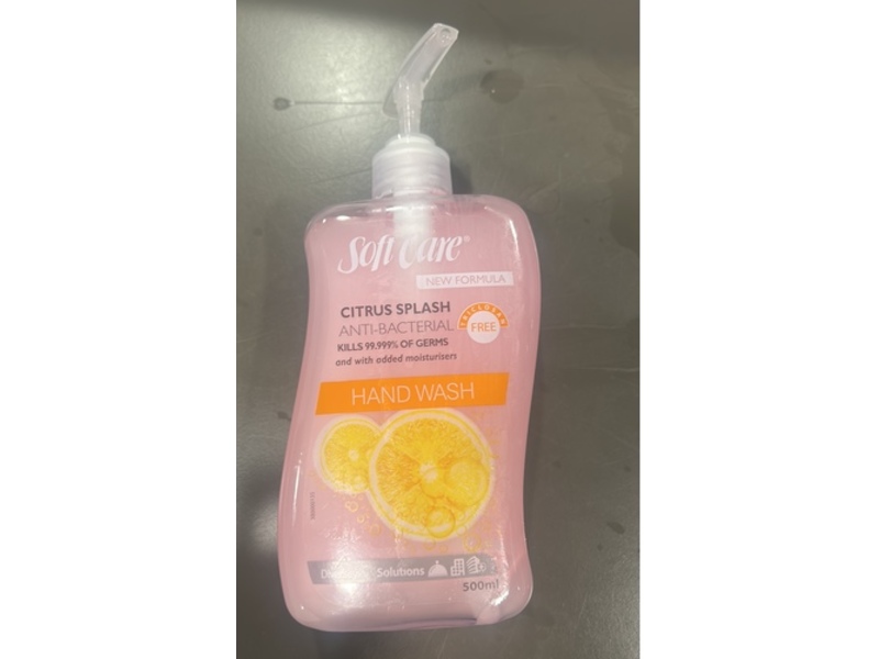 Diversey Soft Care Anti-Bacterial Hand Wash, Citrus Spalsh, 500 mL