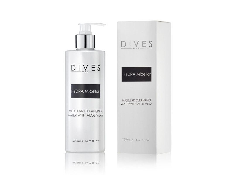 Dives Med Hydra Micellar, 16.9 fl oz/500 mL
