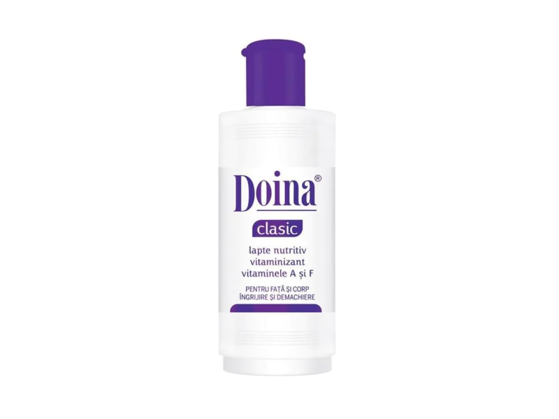 Doina Classic Nourishing & Vitaminising Milk, Vitamin A & F, 6.76 fl oz/200 mL