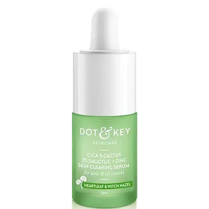 2% Salicylic Acid + Cica Anti Acne Face Serum With Zinc For Oily Acne Prone Skin