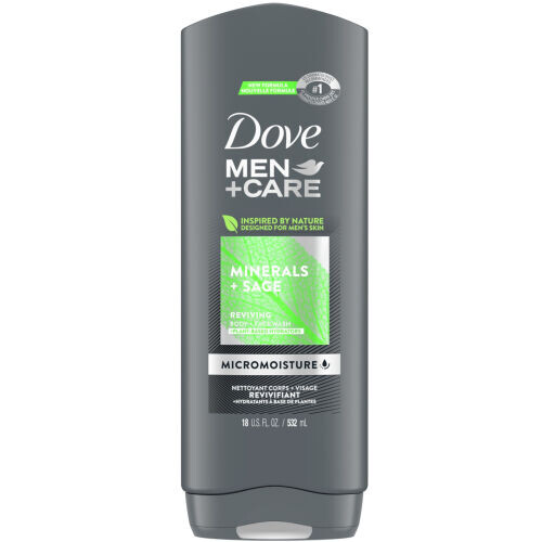 Men+Care Minerals + Sage Body Wash