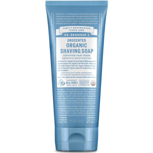 Organic Shaving Soap - Unscented