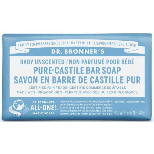 Pure Castille Bar Soap (unscented)