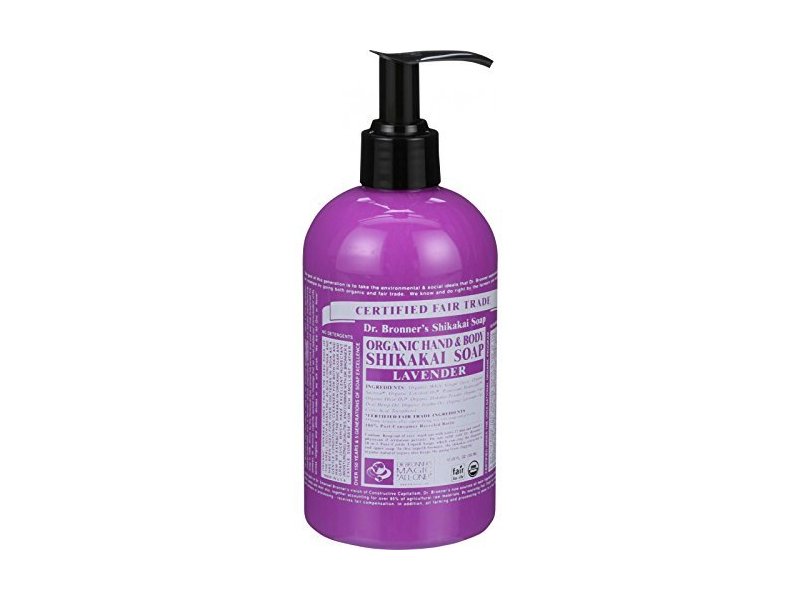 Dr. Bronner's 4-in-1 Lavender Organic Sugar Soap, 12 fl oz