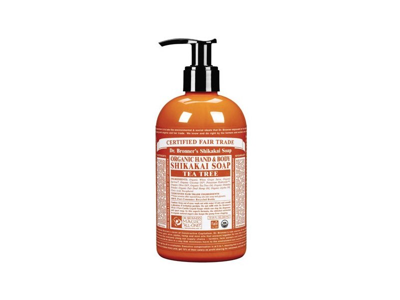 Dr. Bronner's 4-in-1 Tea Tree Organic Sugar Soap, 12 fl oz