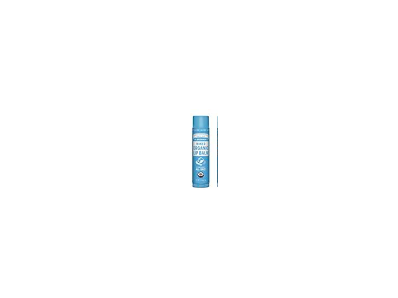 Dr. Bronner's Organic Lip Balm, Naked, 0.15 oz