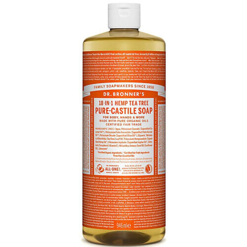 Tea Tree Pure-Castile Liquid Soap