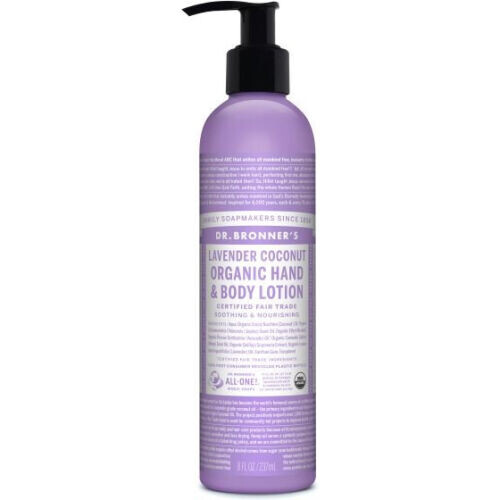 Lavender Coconut Organic Hand And Body Lotion