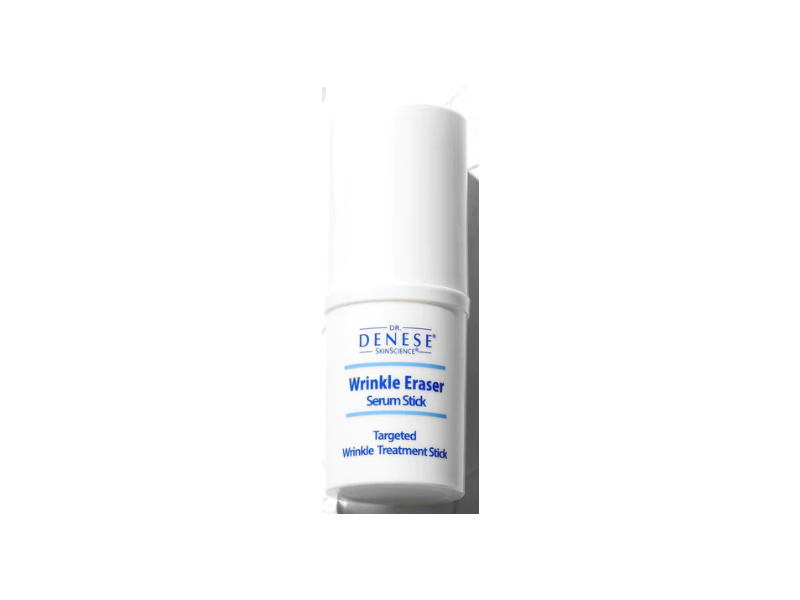 Dr. Denese Skin Care Wrinkle Eraser Serum Stick, Vitamin C & E, Ceramide & Peptides, 0.5 oz/15 g