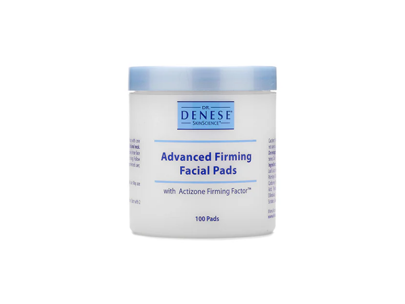 Dr. Denese Skinscience Advanced Firming Facial Pads, Actizone Firming Factor, 100 Count