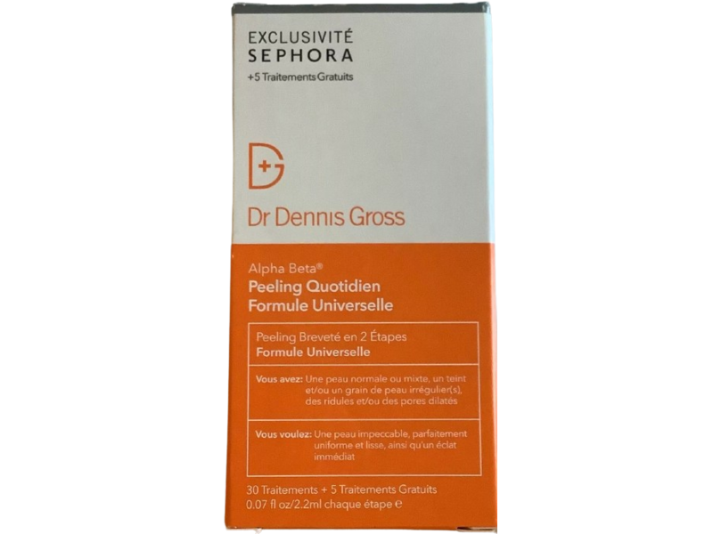 Dr Dennis Gross Alpha Beta Peeling Quotidien, 0.07 fl oz/2.2 mL