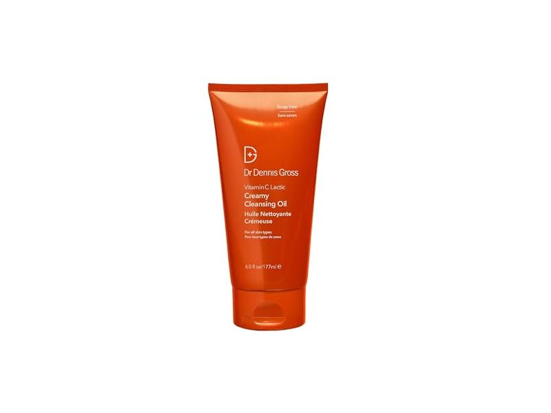 Dr Dennis Gross Creamy Cleansing Oil, Vitamin C Lactic, 6.0 fl oz/177 mL