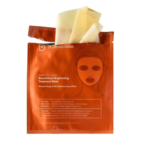 Vitamin C And Lactic Biocellulose Brightening Treatment Mask