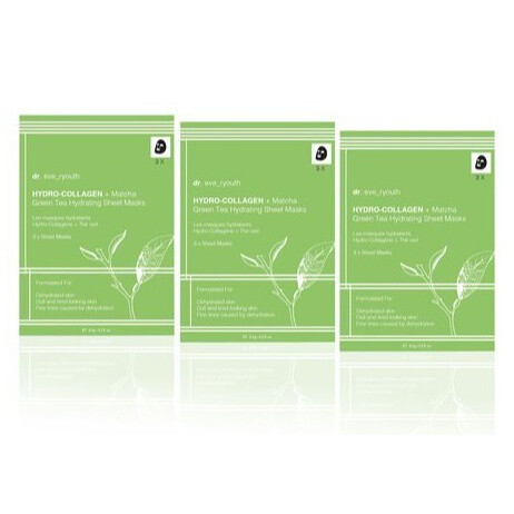 Hydra Collagen + Matcha Green Tea Hydrating Sheet Masks