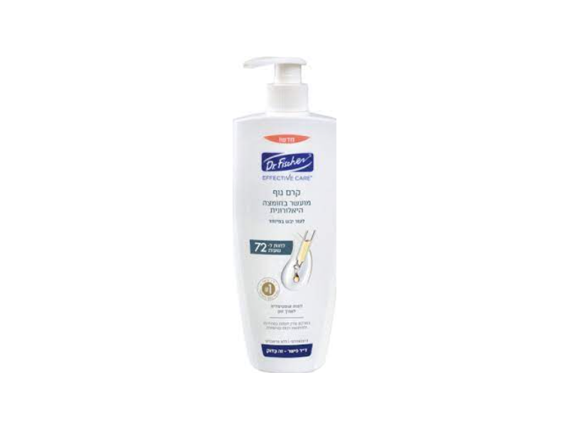 Dr. Fischer Effective Care Body Cream, Hyaluronic Acid, 450 mL