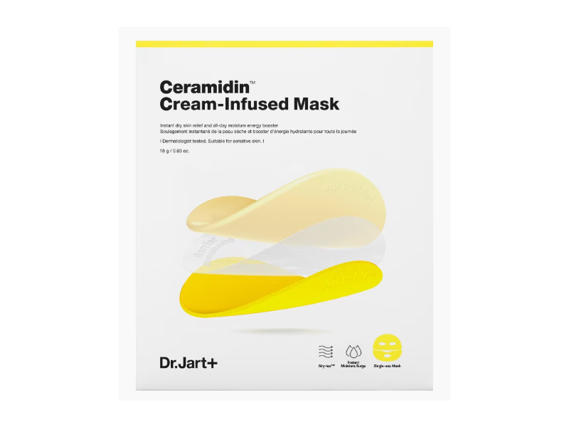 Dr. Jart+ Ceramidin Cream-Infused Mask, 0.63 oz/18 g