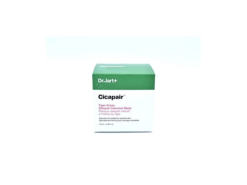 Dr. Jart+ Cicapair Tiger Grass Sleepair Intensive Mask, 3.38 fl oz/100 mL