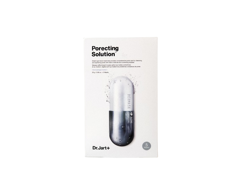 Dr Jart+ Porecting Solution Sheet Type Facial Mask, 0.98 oz/28 g, 5 Count