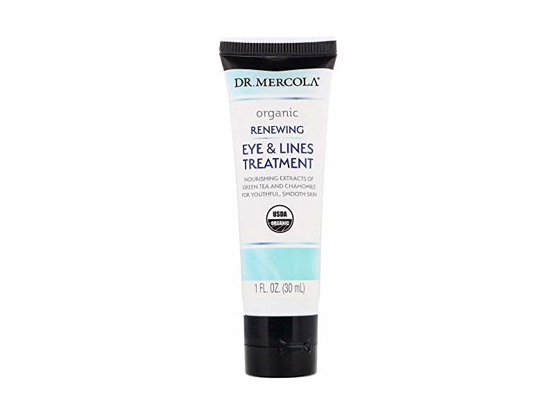 Dr. Mercola Organic Renewing Eye & Lines Treatment, 1 fl oz/30 mL
