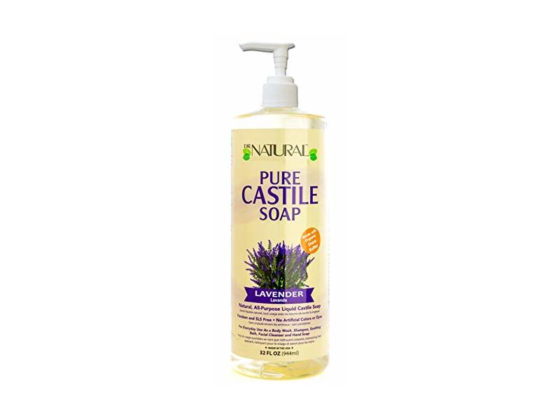 Dr. Natural Pure-castile Liquid Soap, Lavender, 32 Ounce
