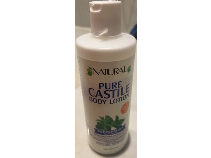 Dr. Naturals Pure Castile Body Lotion, Peppermint
