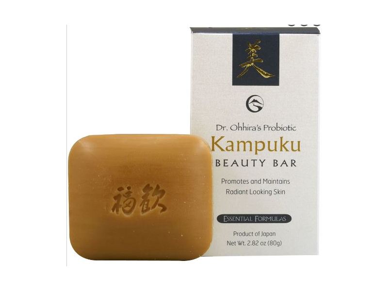 Dr Ohhira's Probiotic Essential Formulas Kampuku Beauty Bar, 2.82 oz