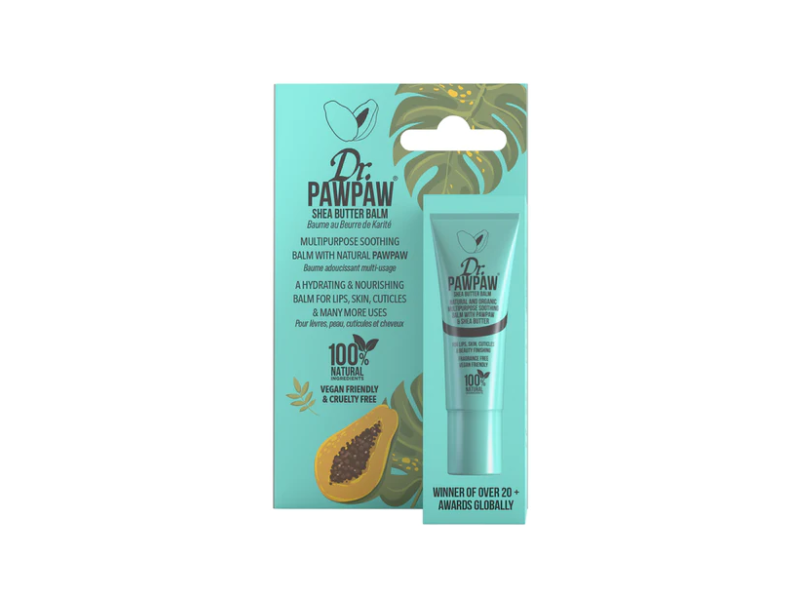 Dr. Pawpaw Lip Soothing Balm, Shea Butter, 0.33 fl oz/10 mL