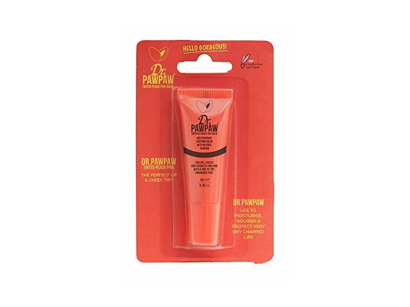Dr. Pawpaw Original Clear Balm, Peach Pink, 10 mL
