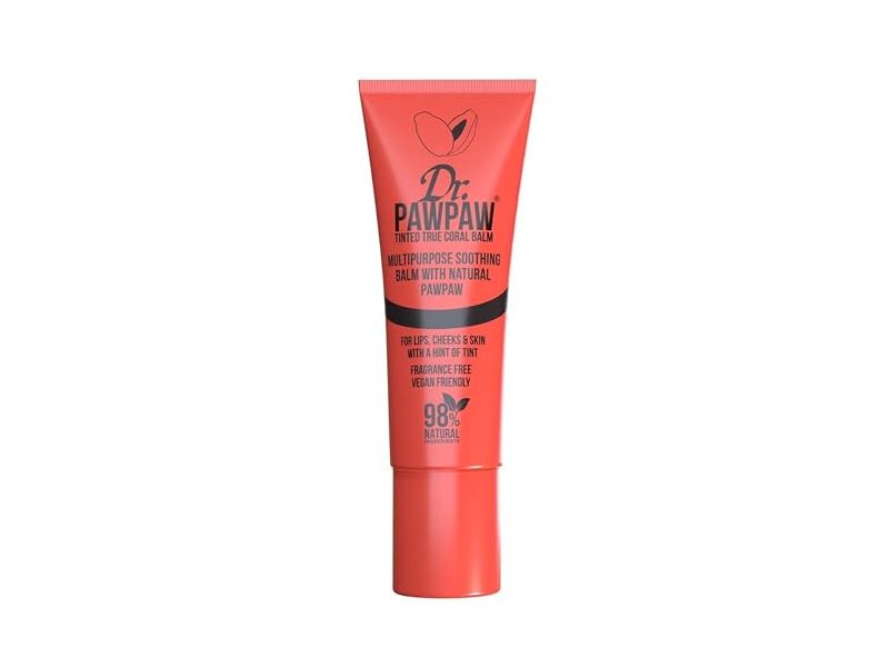Dr.PAWPAW Tinted True Coral Balm, 0.33 fl oz/10 mL