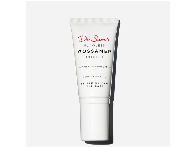 Dr Sam's Bunting Flawless Gossamer Untinted, SPF 50, 1.7 fl oz/50 mL